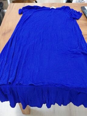 Women's Midi Dress in Royal Blue